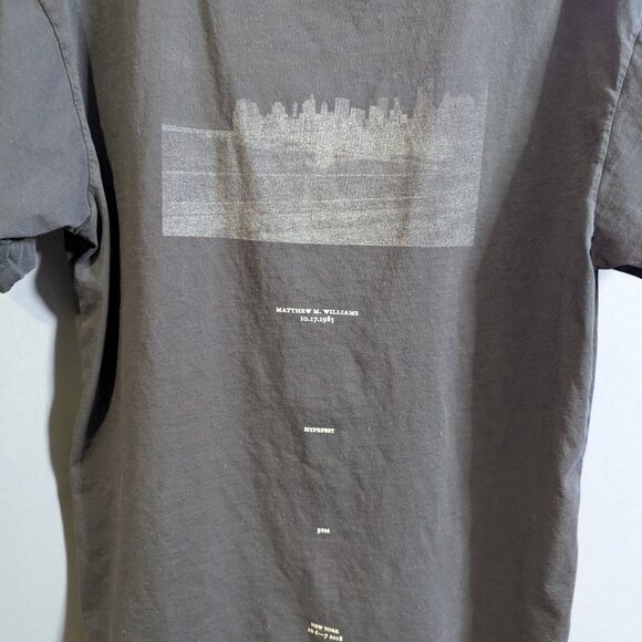 1017 ALYX 9SM Logo Print Cotton T-Shirt, Black, Men's Size - Picture 5 of 5